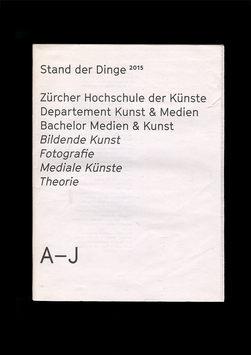 unfolded, Zürich